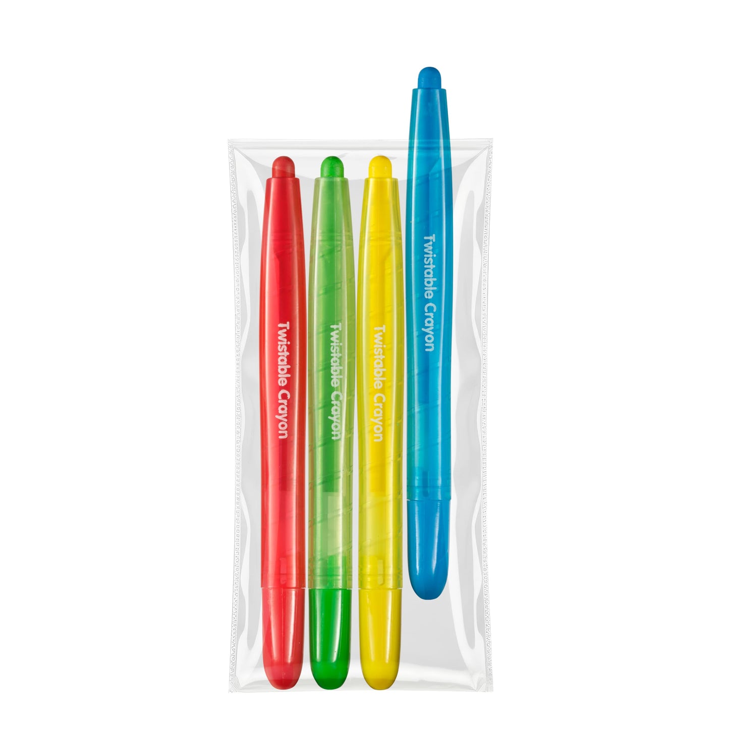 KiddieLoot Twistable Crayons Bulk 100 Pack (25 Sets of 4) - Non-Toxic, No-Sharpen Mess-Free Color Crayons for Kids, Party Favors, Restaurants, Classrooms, Birthday Goodie Bags & Travel Coloring Fun